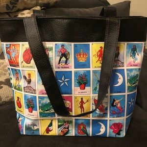 Lotería shoulder bag